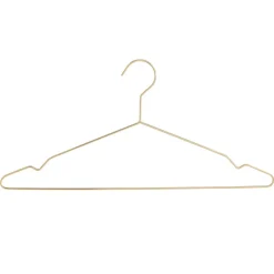 ACAZA 20 Metalen Kleerhangers, Ultra-dunne en Ruimtebesparende Kledinghangers, Goud Sale