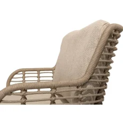 4-Seasons Outdoor 4 Seasons Fabrice lounge dining stoel - Latte Discount