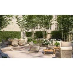 4-Seasons Outdoor 4 Seasons Puccini 3-zits loungebank - Rope Outlet