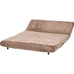 Leen Bakker ABISKO - Slaapbank 2-zits - Lichtbruin - Corduroy Discount