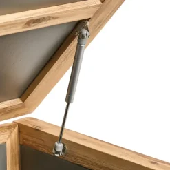 Leen Bakker ACATE - Kussenbox - Grijs - 330 L - Beton Hot