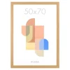 Merkloos ACAZA Fotokader - Fotolijst - 50x70 cm - MDF hout & plexiglas - Warme Eik kleur New