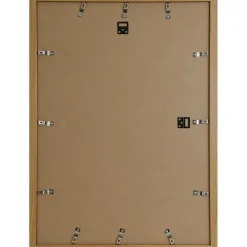 Merkloos ACAZA Fotokader - Fotolijst - 50x70 cm - MDF hout & plexiglas - Warme Eik kleur New