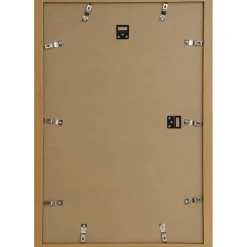 Merkloos ACAZA Fotokader - Fotolijst in MDF van 40x60 cm - Warm Oak - Plexiglas Hot
