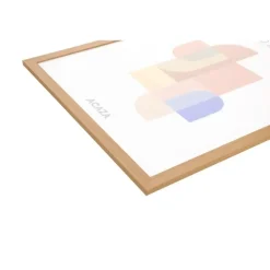 Merkloos ACAZA Fotokader A1 - 59,4 x 84 cm - Fotolijst - MDF Hout - Madison - Warme Eik Hot