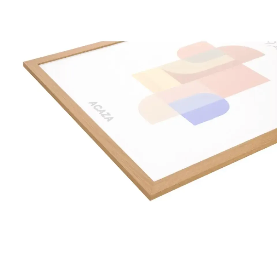 Merkloos ACAZA Fotokader A1 - 59,4 x 84 cm - Fotolijst - MDF Hout - Madison - Warme Eik Hot