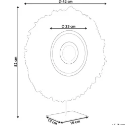 Beliani ACEH - Decofiguur - Natuurlijk - Stro Sale