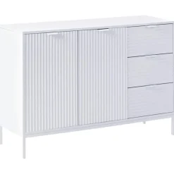 Leen Bakker ADELAIDE - Dressoir - Wit - MDF Best