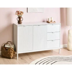 Leen Bakker ADELAIDE - Dressoir - Wit - MDF Best