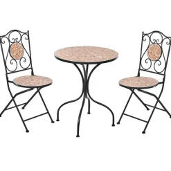 Leen Bakker ADRANO - Bistroset - Zwart - IJzer Clearance