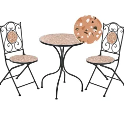 Leen Bakker ADRANO - Bistroset - Zwart - IJzer Clearance