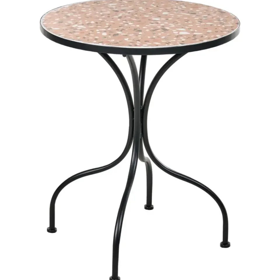 Leen Bakker ADRANO - Bistroset - Zwart - IJzer Clearance