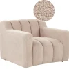 Beliani AGERUP - Fauteuil - Beige - Bouclé Sale