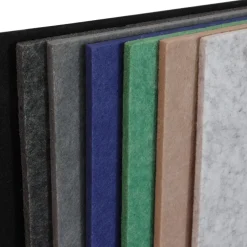 IVOL Akoestisch wandpaneel PET-vilt - 100x100 cm - Grijs Online