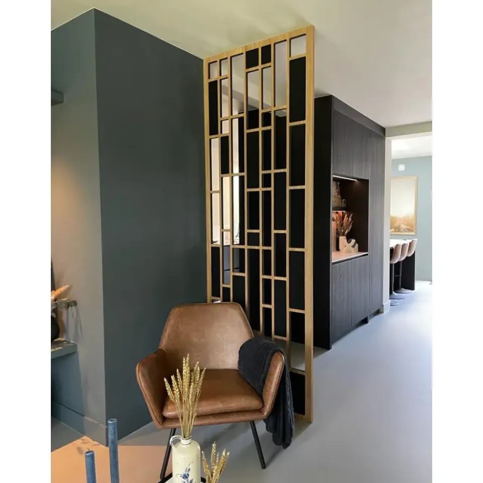 IVOL Akoestisch wandpaneel PET-vilt - 100x100 cm - Zwart Discount