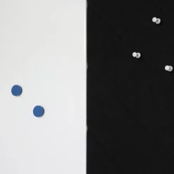 IVOL Akoestisch wandpaneel PET-vilt - 100x100cm - Visgraat motief Zwart Online