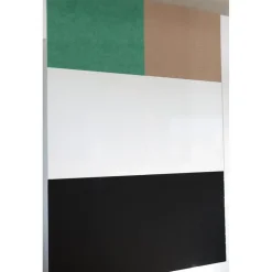 IVOL Akoestisch wandpaneel PET-vilt - 100x100cm - Visgraat motief Zwart Online