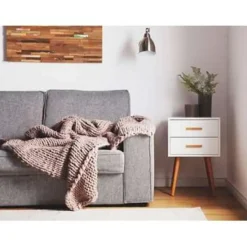 Beliani ALABAMA - Nachtkastje - Wit - MDF New