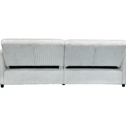 Dorel Home Alicia - Slaapbank 3-zits in crèmekleurige stof Hot