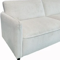 Dorel Home Alicia - Slaapbank 3-zits in crèmekleurige stof Hot