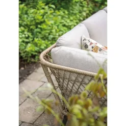 Garden Impressions Allasio lounge-dining hoekset - 5-dlg. - c.black - desert sand - VW Discount