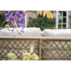 Garden Impressions Allasio lounge-dining hoekset - 5-dlg. - c.black - desert sand - VW Discount