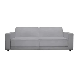 Dorel Home Allie - 3-zits slaapbank in lichtgrijs fluweel Best