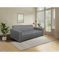 Dorel Home Allie II - Slaapbank 3-zits in grijze stof Discount