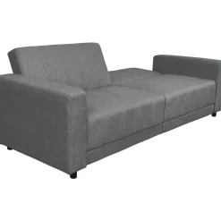 Dorel Home Allie II - Slaapbank 3-zits in grijze stof Discount