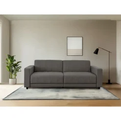 Dorel Home Allie II - Slaapbank 3-zits in donkerbruine stof Online