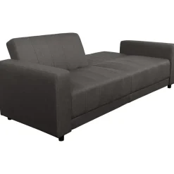 Dorel Home Allie II - Slaapbank 3-zits in donkerbruine stof Online