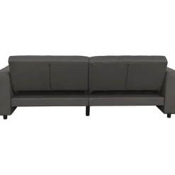 Dorel Home Allie II - Slaapbank 3-zits in donkerbruine stof Online