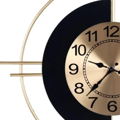 Beliani ALLOGNY - Wandklok - Goud/Zwart - Ijzer Outlet