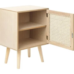 Beliani ALMO - Nachtkastje - Lichte houtkleur - MDF Outlet