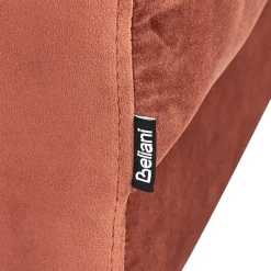 Leen Bakker ALNES - Ottomaan - Lichtrood - Polyester New