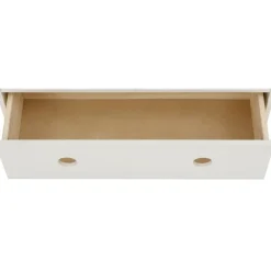 Loft24 Alpi - Boekenkast met dak en 1 lade in wit gelakt grenen Online