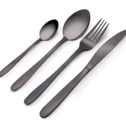 Alpina Bestek - 16-delig - 4 personen - mat zwart - RVS Sale