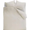 Ambiante Dekbedovertrek Uni Cotton Sand-Lits-jumeaux (240 x 200/220 cm) Best