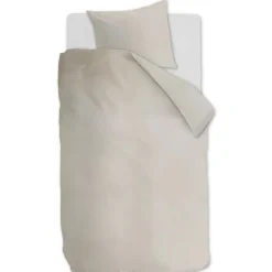 Ambiante Dekbedovertrek Uni Cotton Sand-Lits-jumeaux (240 x 200/220 cm) Best