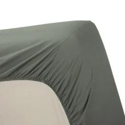 Ambiante Hoeslaken Katoen Green-1-persoons (80x200 cm) New