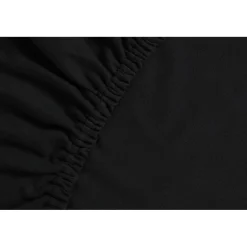 Ambiante Jersey - Hoeslaken - 180x200/210 - Zwart Sale
