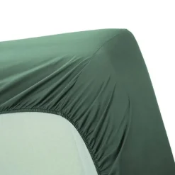 Ambiante Katoen - Topper Hoeslaken - 160x200 - Groen