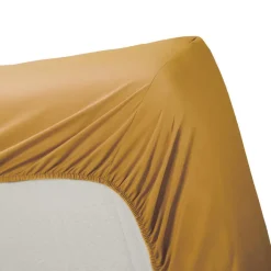 Ambiante Katoen - Topper Hoeslaken - 160x200 - Oker Clearance