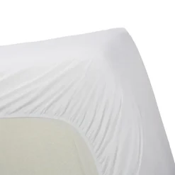 Ambiante Katoen - Topper Hoeslaken - 140x200 - Wit Clearance