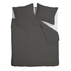 Ambiante Satin Uni dekbedovertrek - 200x200/220 - Donker Grijs New