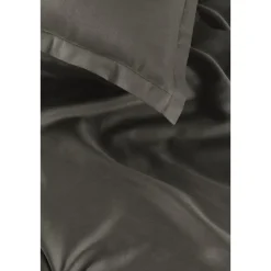 Ambiante Satin Uni dekbedovertrek - 200x200/220 - Donker Grijs New