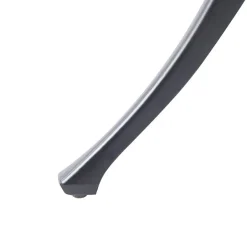 Beliani ANCONA - Tuintafel - Zwart - 90 x 90 cm - Aluminium Clearance