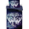Animal Pictures Dekbedovertrek Wolf - Eenpersoons - 140 x 200 cm - Polyester Sale