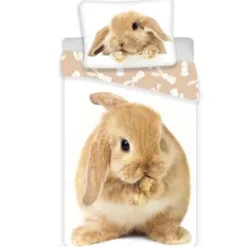 Animal Pictures Konijn - Dekbedovertrek-140x200cm Hot