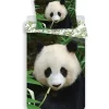 Animal Pictures Panda - Dekbedovertrek - Eenpersoons - 140 x 200 cm - Multi Hot